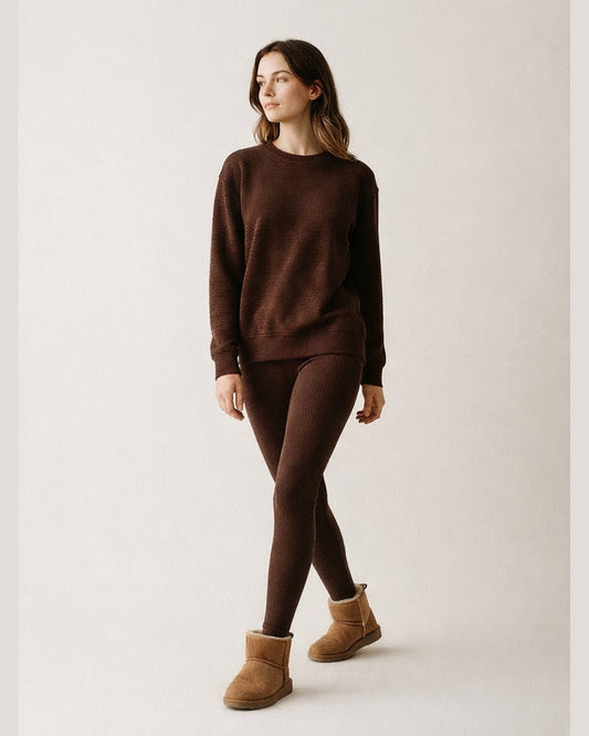 Cosy Joggers – ruskea