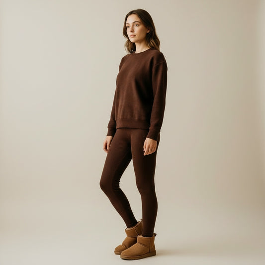 Cosy Shirt – Ruskea