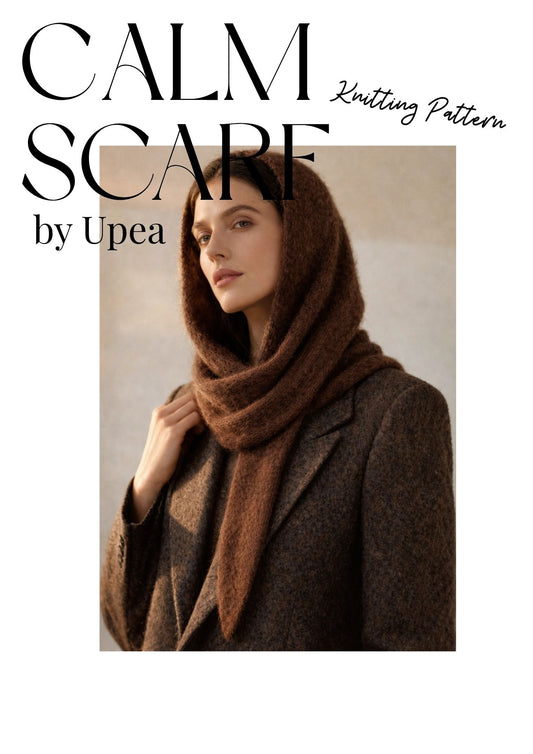 Calm Scarf — Hooded Scarf Knitting Pattern (PDF Download)