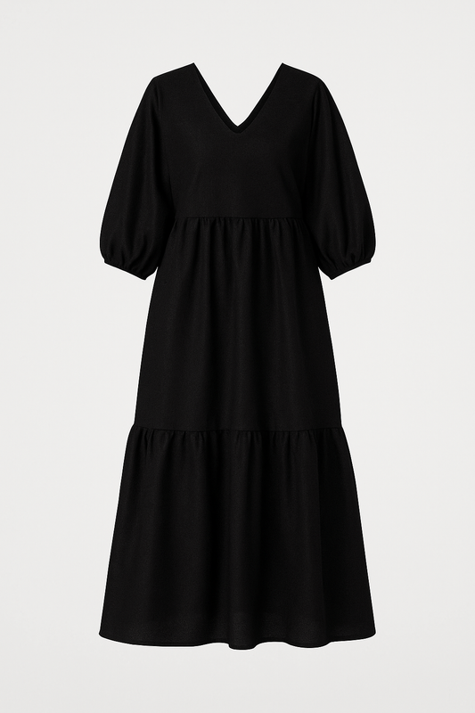 Ruffle Glitter Dress