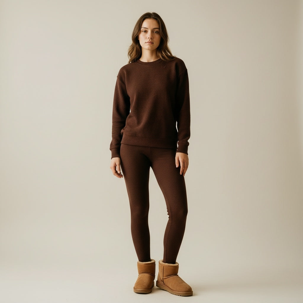 Cosy Shirt –  Ruskea